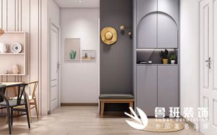 進(jìn)門無玄關(guān)如何設(shè)計，鞋柜怎么放？