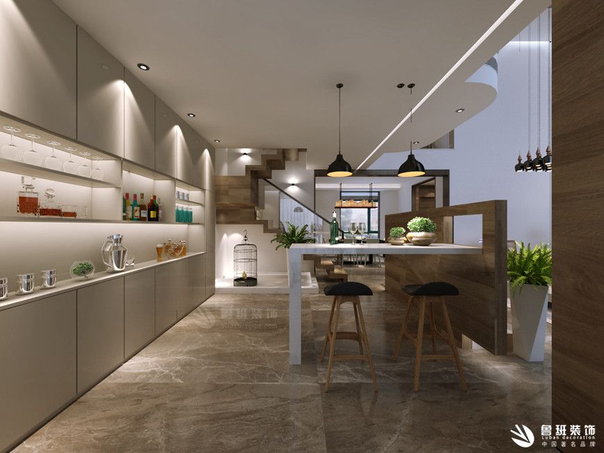 西工大家屬院,現(xiàn)代簡(jiǎn)約,餐廳