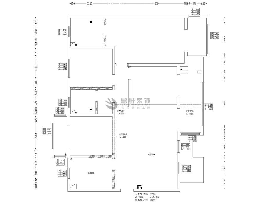 旺座城-海德堡,混搭風格,戶型圖