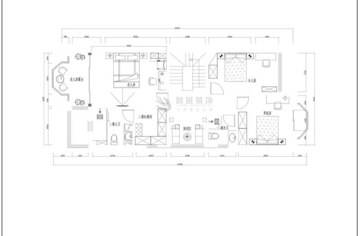 西安逸翠園御璽360㎡港式風格別墅裝修效果圖-張鋒設計作品1 西安逸翠園御璽360㎡港式風格別墅裝修效果圖-張鋒設計作品1
